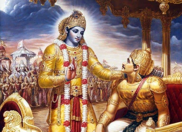 Bhagavad Gita, champs de bataille