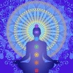 Tattvas, silhouette et arbre des chakras