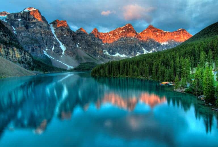 Le concept de mémoire (Moraine lake)