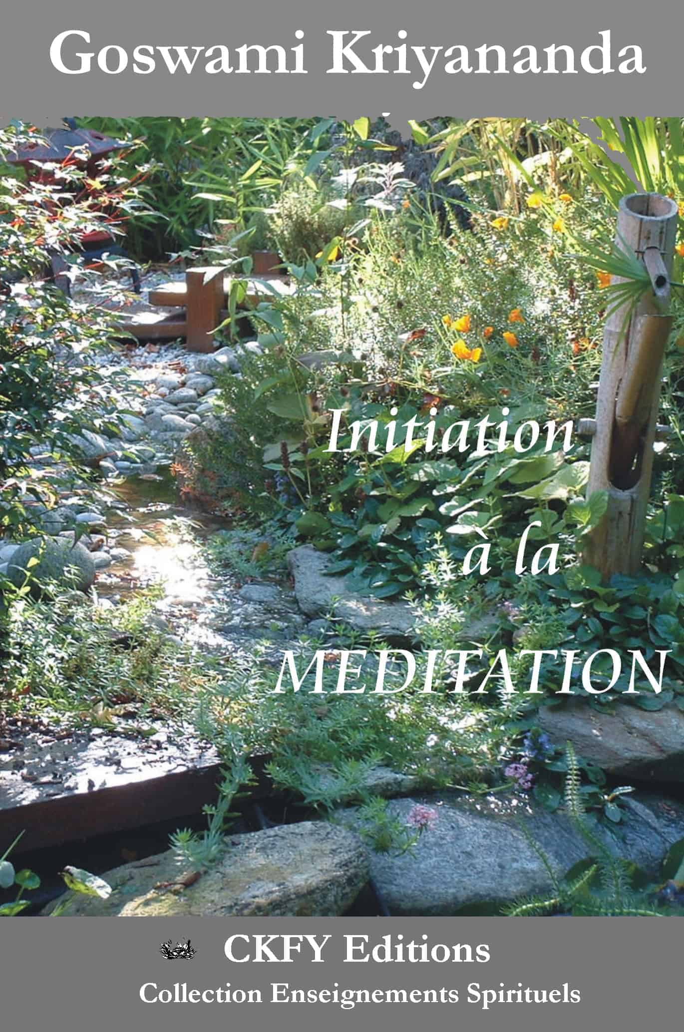Couverture d'Initiation à la Méditation